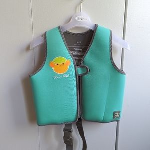 Bbluv naj swim vest for ages 1-3 aqua